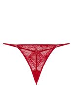 Diesel string Ufst-D-String en dentelle - Rouge