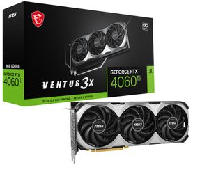 MSI GeForce RTX 4060 Ti VENTUS 3X 8G OC NVIDIA 8 GB GDDR6