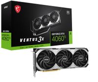 MSI VENTUS GeForce RTX 4060 Ti 3X 8G OC NVIDIA 8 GB GDDR6 - thumbnail