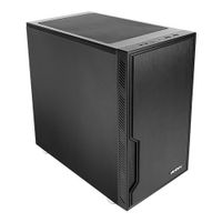 Antec VSK 10 Micro-tower PC-behuizing Zwart - thumbnail