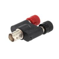Telegärtner Telegaertner J01008A0621 meetadapter BNC 4 mm, bus 4 mm zwart, rood