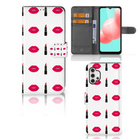 Samsung Galaxy A32 5G Telefoon Hoesje Lipstick Kiss