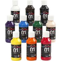 A-Color - Acrylverf - Glossy - (10 x 100 ml)