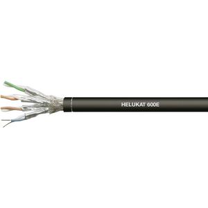 Helukabel 802167-1000 Ethernetlkabel CAT 7e S/FTP 4 x 2 x 0.258 mm² Zwart 1000 m