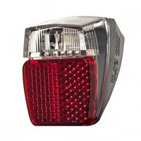 Herrmans achterlicht H-Trace Mini dynamo led 40 mm rood/wit