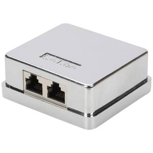 Digitus DN-93713 Netwerkdoos Opbouw (op muur) CAT 6A 2 poorten