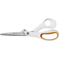 Fiskars stofschaar softgrip rechtshandig 21cm wit
