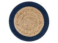 LIVARNO home Jute placemat (Blauw)