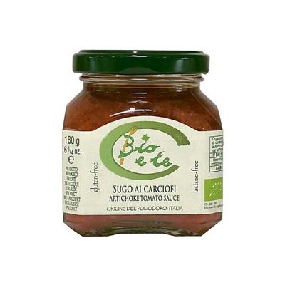 Bio & Te Bio & Te Tomatensaus met Artisjokken 180g, bio Bio & Te Bio & Te Tomatensaus met Artisjokken 180g, bio