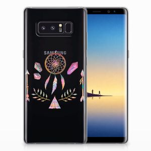 Samsung Galaxy Note 8 Telefoonhoesje met Naam Boho Dreamcatcher