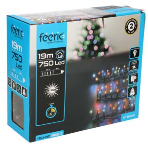 Feeric lights and christmas kerstverlichting gekleurd -18 m -750 leds   -