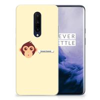 OnePlus 7 Pro Telefoonhoesje met Naam Monkey - thumbnail