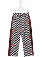 Off-White Kids pantalon de jogging Chessboard - Noir - thumbnail