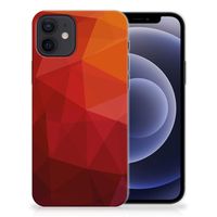 TPU Hoesje voor iPhone 12 | 12 Pro (6.1") Polygon Red - thumbnail