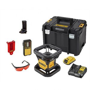 DeWalt DCE079D1R-QW - 18V XR Volautomatische roterende laser | rode laser - DCE079D1R-QW