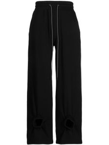 Mostly Heard Rarely Seen pantalon de jogging Four Ankle en coton - Noir