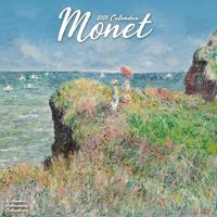 Monet Calendar 2026 Square Artist Wall Calendar - 16 Month