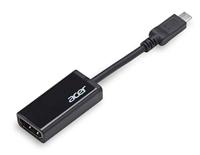 Acer Adapter/voeding (USB Type-C naar HDMI adapter voor alle notebooks en 2-in-1s met Type-C aansluiting) zwart