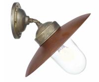 KS Verlichting Koperen wandlamp Landes 1179