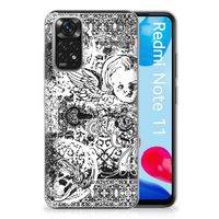 Silicone Back Case Xiaomi Redmi 10 | Redmi Note 11 4G Skulls Angel - thumbnail