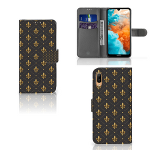 Huawei Y6 (2019) Telefoon Hoesje Franse Lelie