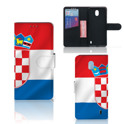 Nokia 1 Plus Bookstyle Case Kroatië
