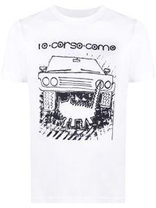 10 CORSO COMO t-shirt à imprimé graphique - Blanc