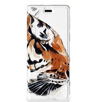 Bookcase Sony Xperia 5 Watercolor Tiger - thumbnail