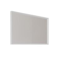 Badkamerspiegel Allibert Delta Met Kader 100x60x4.8 cm Mat Wit Allibert