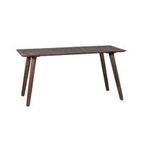 Giga Meubel - Eettafel 160cm Donkerbruin - Mangohout - Tafel Oslo - thumbnail