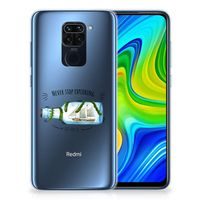 Xiaomi Redmi Note9 Telefoonhoesje met Naam Boho Bottle