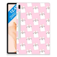 Samsung Galaxy Tab S7FE Back Case Sleeping Cats