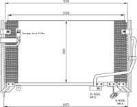 Condensor, airconditioning 35650 - thumbnail