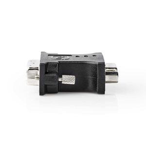 DVI - VGA-Adapter | DVI-I 24+1-Pins Male - VGA Female | Zwart