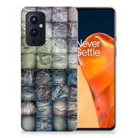 Silicone Back Cover OnePlus 9 Spijkerbroeken - thumbnail