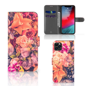 Apple iPhone 11 Pro Max Hoesje Bosje Bloemen