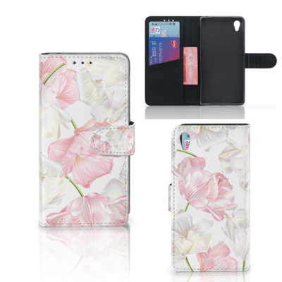 Sony Xperia Z2 Hoesje Lovely Flowers Sony Xperia Z2 Hoesje Lovely Flowers