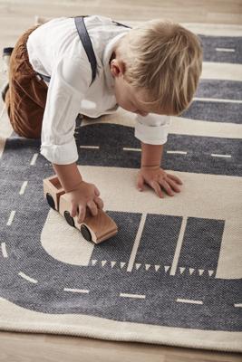 Kid’s Concept 1000317 kindervloerkleed & -mat Grijs Katoen