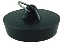 Sub plugstop 38,5 mm, prijs per stuk, zwart