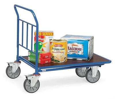 Fetra Hauptartikel 2962 Ruimtebesparende wagen Staal Poedercoating Laadvermogen (max.): 500 kg