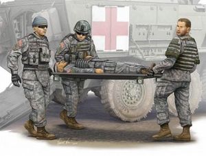 Trumpeter 1/35 Modern U.S. Army-Stretcher AmbulanceTeam