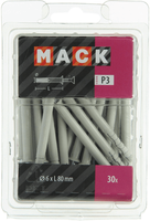 mack nylon nagelplug polyamide 5 x 050 mm 40 stuks