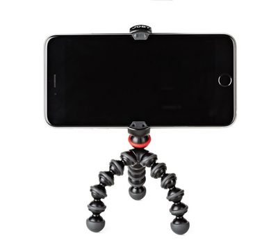 Joby Mini GorillaPod Passieve houder Mobiele telefoon/Smartphone Zwart, Houtskool