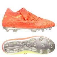 PUMA Future 5.3 Netfit FG/AG Rise - Oranje/Geel Kinderen