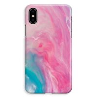 Roze explosie: iPhone XS Max Volledig Geprint Hoesje