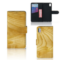 Xiaomi Redmi 7A Book Style Case Licht Hout