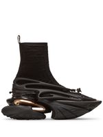 Balmain baskets Unicorn en maille - Noir - thumbnail