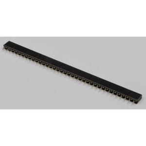 TRU COMPONENTS Female header (standaard) Aantal rijen: 1 Aantal polen per rij: 5 TC-2506309 1 stuk(s)