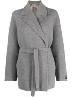 Nº21 Jas met gekerfde revers - Grijs