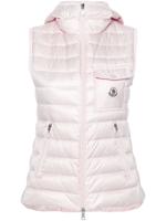 Moncler Gilet met capuchon - Roze